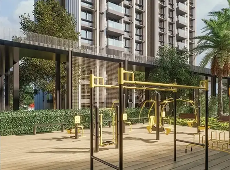 Runwal One Thane West Outdoor Gym Runwal One Thane West Outdoor Gym